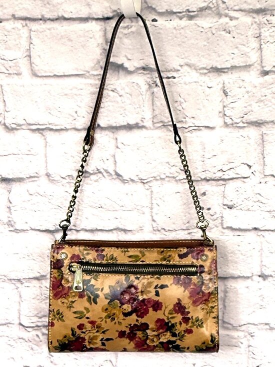Patricia Nash Handbags - Patricia Nash Apricale Antique Rose Leather Floral Purse - Shoulder/Wristlet